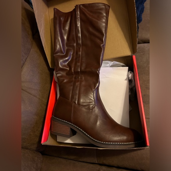 Jeossy Women's👱🏽♀️9661 Knee High Riding Boots👢Sz 11 - Picture 3 of 14